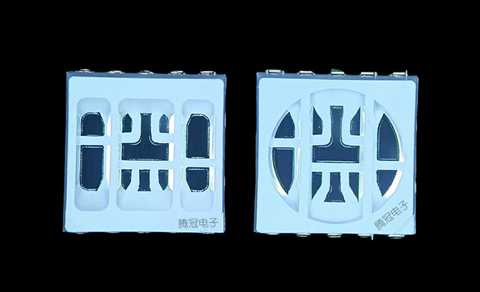 腾冠电子新品推荐5050RGBWW 方杯 圆杯支架